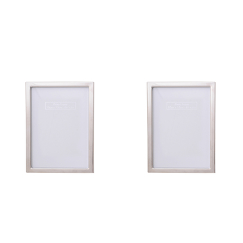 2PK Gibson Gifts Elegant Silver Photo/Picture Frame 4x6" Rectangle