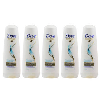 5PK Dove Nourishing Moisture Conditioner 320ml For Normal To Dry Hair