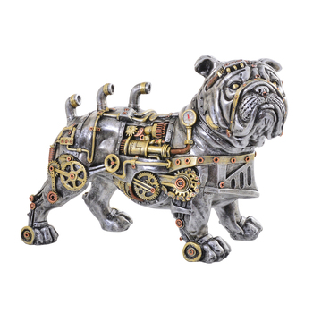 Gibson Gifts Steampunk Bulldog Home Decor Figurine 30cm