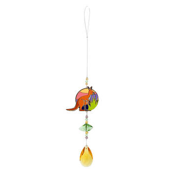 Gibson Gifts Eternity Aussie Sun Catcher Kangaroo Hanging Decor