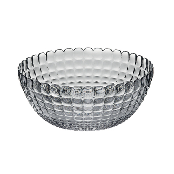 Guzzini Tiffany Plastic 25cm/3L Food Bowl Large Container - Grey