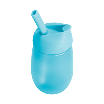 Munchkin 10oz Simple Clean Straw Sip Cup - Blue 12M+