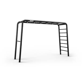 Berg Playbase Steel Tumble Bar/Ladder Large 380x245cm - Black