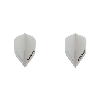 2PK Robson Dimpled Plus Dart Flight Standard Accessory - White