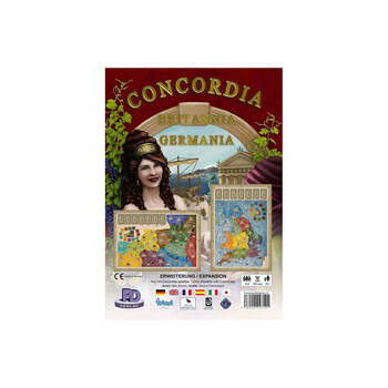 Rio Grande Concordia Britannia/Germania Kids Board Game 13y+