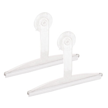 2PK iDesign Classic 30.5cm Suction Squeegee Wide - Clear