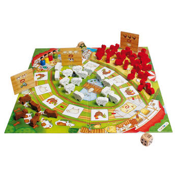 Beleduc Happy Farm Board Game Family Engagement Kids/Children - 3y+