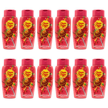 12PK Chupa Chups 300ml Bath & Shower Gel Wash - Cheeky Cherry