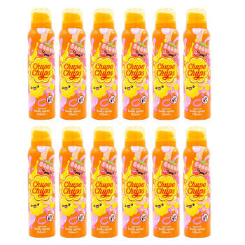 12PK Chupa Chups Body Spray Mist 150ml Tutti Frutti Sweet Fruity Fragrance