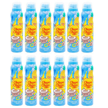 12PK Chupa Chups Body Spray Mist 150ml Pineapple Coco Splash Sweet Fragrance