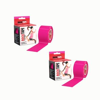2PK Rocktape Standard Adhesive Training Support Tape - Pink