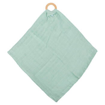 Annabel Trends Muslin Security Blanket 32x32cm - Mint