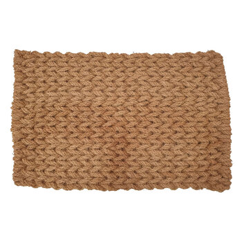 Solemate Rope Knit Weave 50x80cm Outdoor Doormat