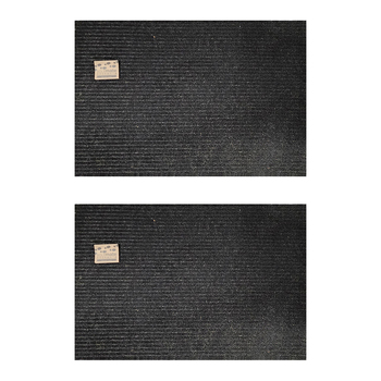 2PK Solemate Marine Carpet Ribbed 60x90cm Functional Outdoor Front Doormat