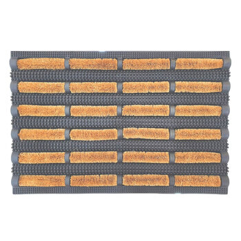 Solemate Rubber Brush Mat 40x60cm Outdoor Doormat