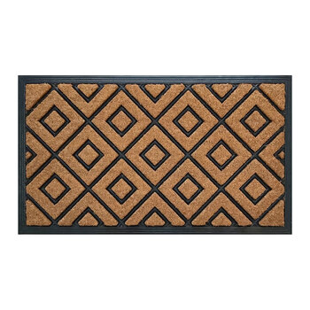 Solemate Embossed Diamond 40x70cm Outdoor Doormat