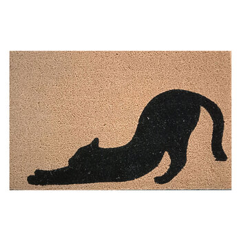 Solemate Stretching Cat Mat 50x80cm Pets Black