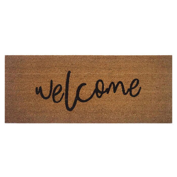 Solemate PVC Welcome 45x110cm Outdoor Doormat