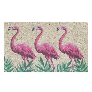 Solemate Flamingos 45x75cm Outdoor Doormat