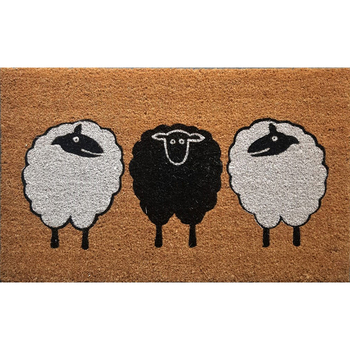 Solemate Latex 3 Sheep 45x75cm Outdoor Doormat