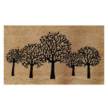 Solemate PVC Backeded Trees 45x75cm Outdoor Doormat