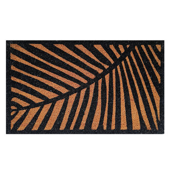 Solemate Black Fern 45x75cm Doormat