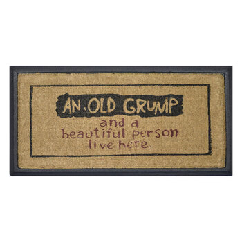 Solemate An Old Grump Themed 40x70cm Doormat