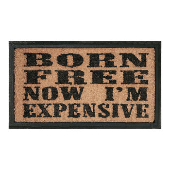 Solemate Born Free Expensive 40x70cm Doormat