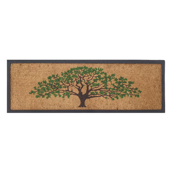 Solemate Green Tree Small Leaf 40x120cm Doormat
