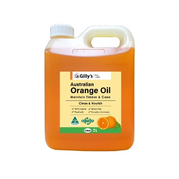 Gilly's Australian 2L Orange Oil Maintenance Polish For Timber/Cane