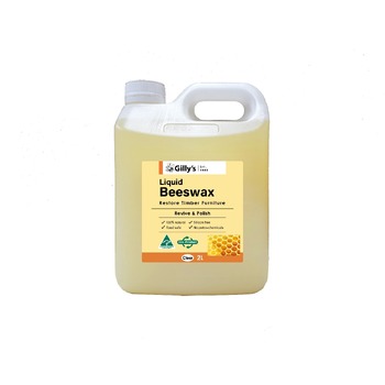 Gilly's 2L Liquid Beeswax Revive & Polish For Timber Furniture