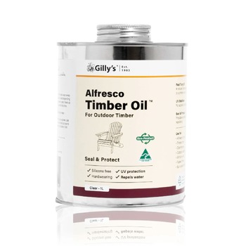 Gilly's Outdoor Alfresco/Furniture Timber Protect Oil 1L