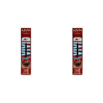 2PK Nyx 2ml Eyeliner Matte Liquid Vivid Brights On Red