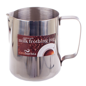Casa Barista 1L Stainless Steel Milk Frothing Jug