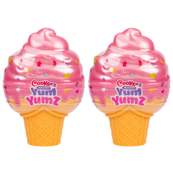 2x 2pc Cookeez Makery Kids Yum Yumz Fun Toy Assorted 5y+