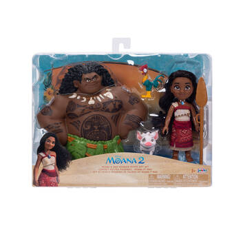 Disney Moana 2 - Maui Voyager Childrens Doll Toy Gift Set Petite