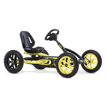 Berg Buddy Cross 2.0 Kids/Children's Pedal Go Kart Yelow/Black 3-8y