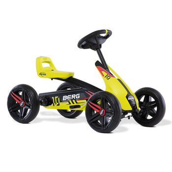 Berg Buzzy Aero Kids/Children's Pedal Go Kart Yellow/Black 2-5y