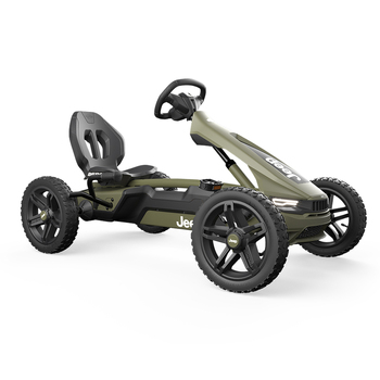 Berg Jeep Rally Kids/Children's Pedal Go Kart Cherokee Green 4-12y