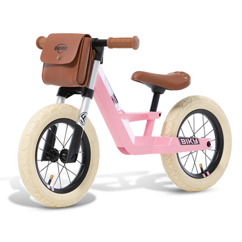 Berg Biky Retro Push Balance Bike for Kids – Pink, Age 2-5