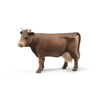 Bruder ABS Cow Standing Farm Action Figure Toy 18.5cm Assorted Brown 3y+