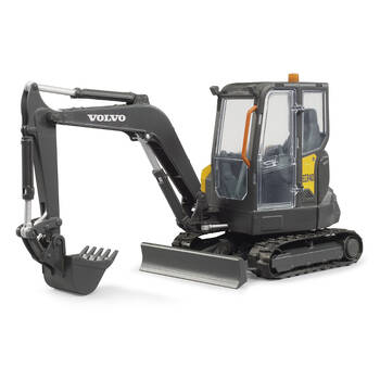 Bruder Volvo Compact Excavator ECR41 Construction Vehicle Kids Toy Black
