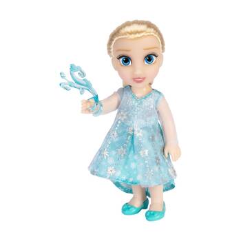 Frozen Ice and Snow Elsa Petite Kids Playing Doll w/ Two Outfits