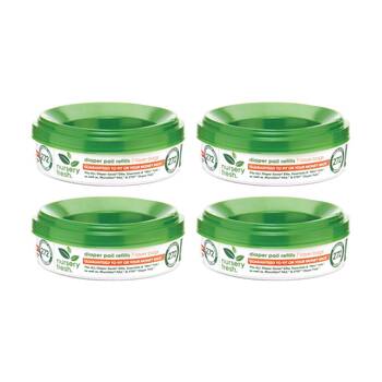 4PK Munchkin Nursery Fresh MPP Diaper Pail/Bin Refill