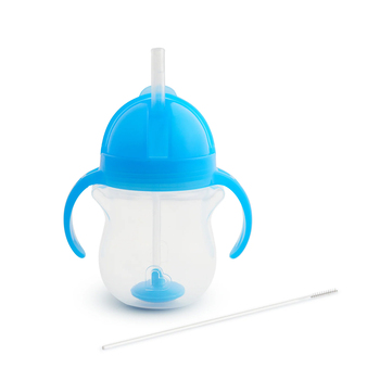 Munchkin 207ml Any Angle Weighted Straw Trainer Cup - Assorted 6m+
