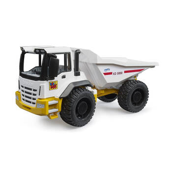 Bruder ABS Dump Truck XD 5000 Construction Vehicle 42.5cm Toy White 2y+
