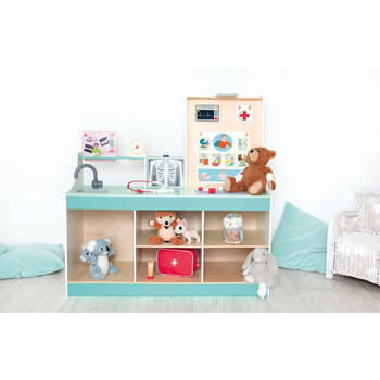 Beleduc Doctors Station - 3 in 1 Play Pretend Playset Kids/Children 3y+