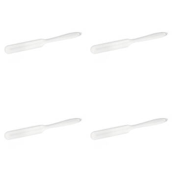 4PK Butterie Silicone Spatula Non-Stick 24.1x2.5cm - White