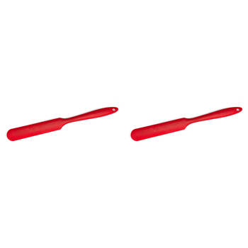 2PK Butterie Silicone Spatula Non-Stick 24.1x2.5cm - Red