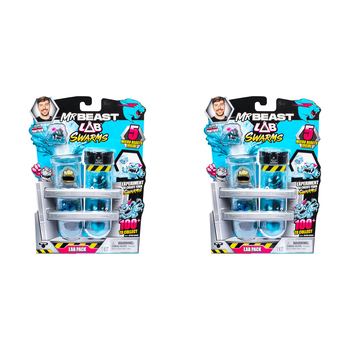 2x 5pc MrBeast Lab Swarms S1 Test Tube 3cm Assorted 5y+